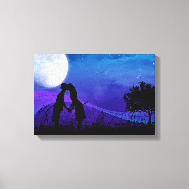 Underneath the Stars Canvas Print (Front)