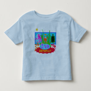 Undersea 2nd Birthday T-shirts and gifts