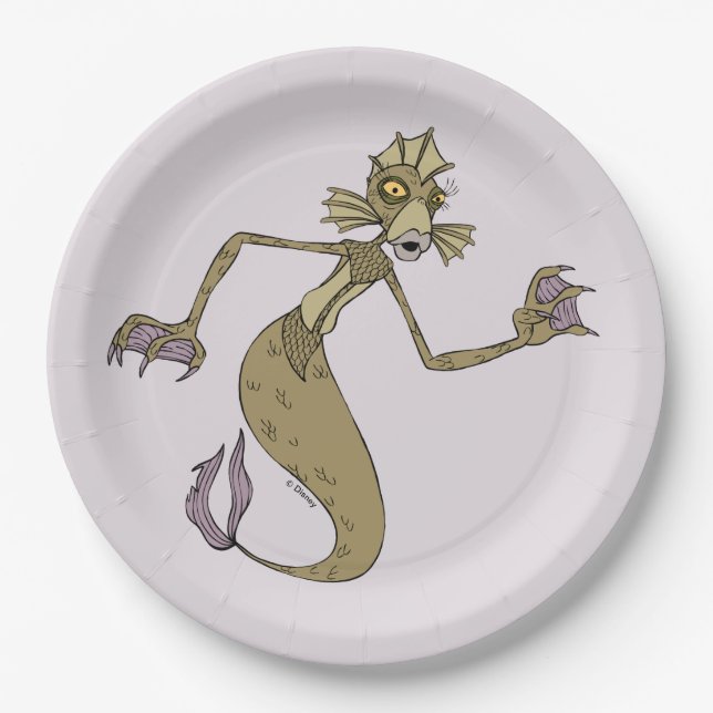 Undersea Gal | Creature From Black Lagoon Paper Plate (Front)