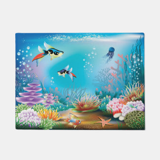 Undersea Life Doormat
