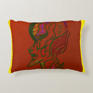 Undersea Plant Life Accent Pillow