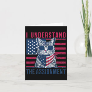 Understand The Ignment Kamala Harris Childless Cat Card