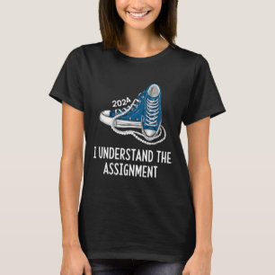 Understand The Ignment Sneakers And Pearls Kamala T-Shirt