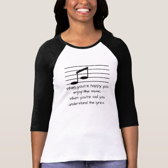 Understand the lyrics - Women's T-shirt fashion