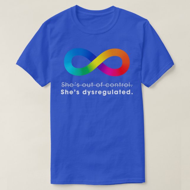 Understanding Autism Kids Behaviors T-Shirt (Design Front)