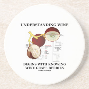 Understanding Wine Begins With Knowing Wine Grape Coaster