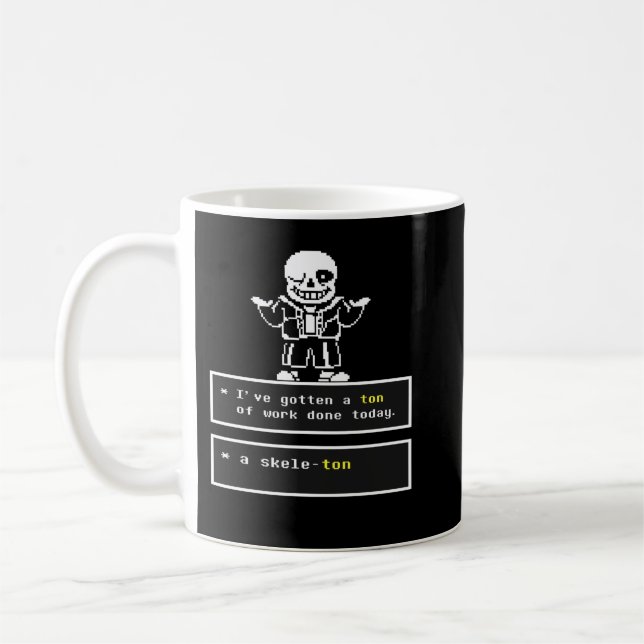 Undertale Sans  Coffee Mug (Left)