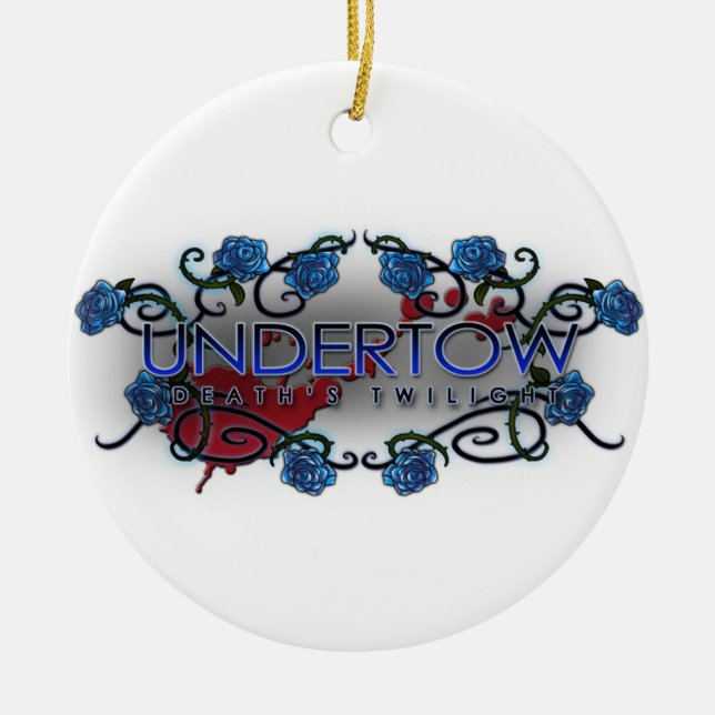 Undertow Circle Christmas Ornament (Front)