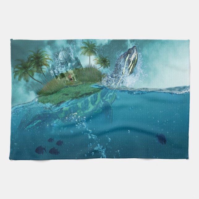 Underwater 32 Kitchen Towels (Horizontal)