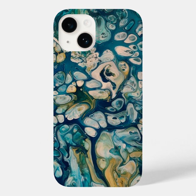 Underwater Abstract Fantasy Case-Mate iPhone Case (Back)