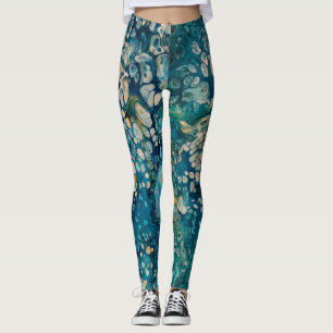 Underwater Abstract Fantasy  Leggings