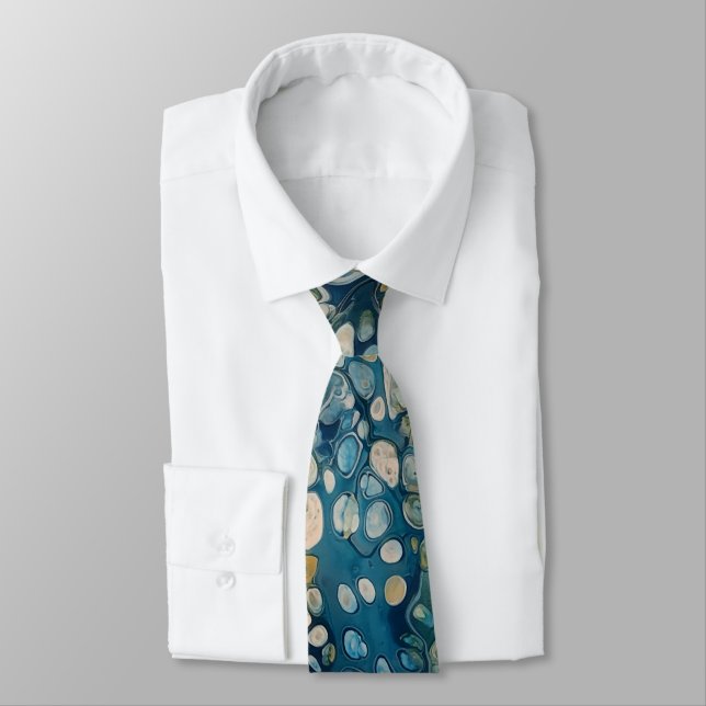 Underwater Abstract Fantasy  Tie (Tied)