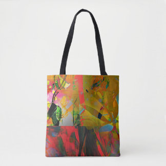 Underwater Abstraction Tote Bag