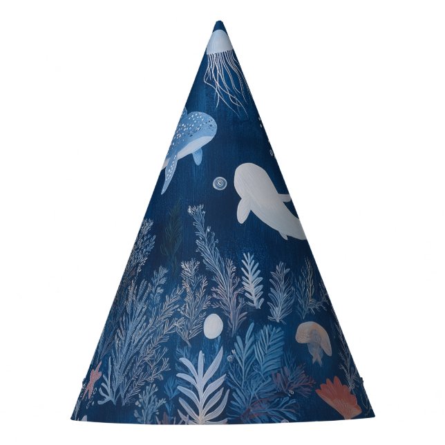 Underwater Adventure Party Hat (Front)