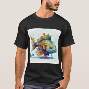 Underwater Aquarium Scene Tee