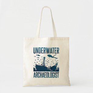 Underwater Archaeologist Tote Bag