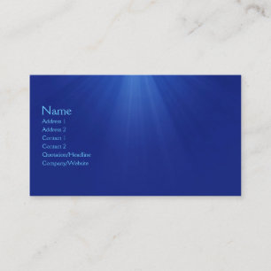 Underwater Business Card