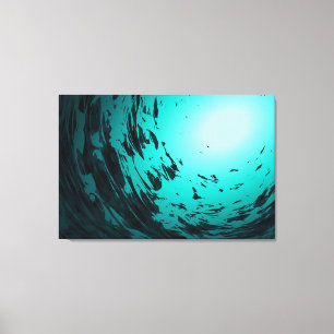 Underwater - Canvas Print