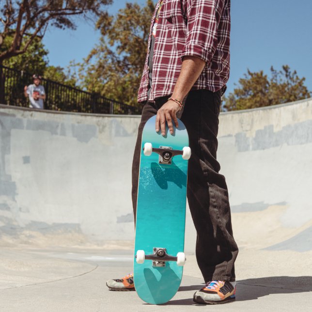 Underwater Caribbean Bubbles Dream 5 Skateboard (Outdoor 2)