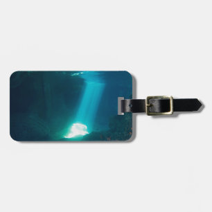 Underwater Cave Luggage Tag