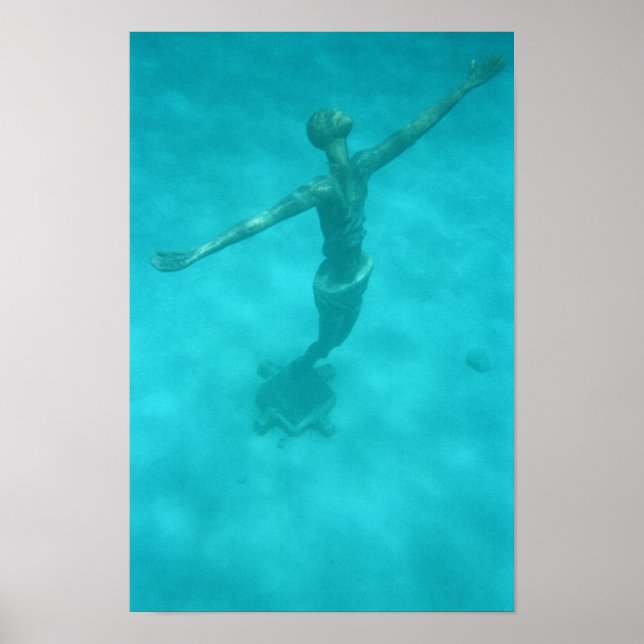 Underwater Christ Poster (Front)