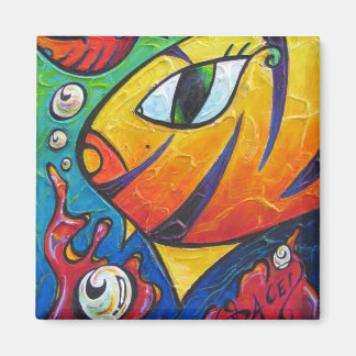 Underwater Clown Around Magnet