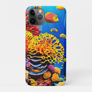Underwater Coral Garden Design iPhone 11 Pro Case