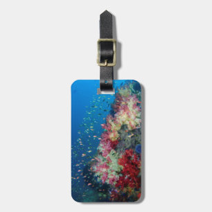 Underwater coral reef, Indonesia Luggage Tag