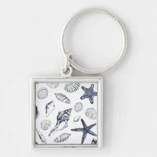 Underwater creatures keychain