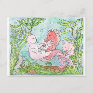 Underwater Dance Postcard