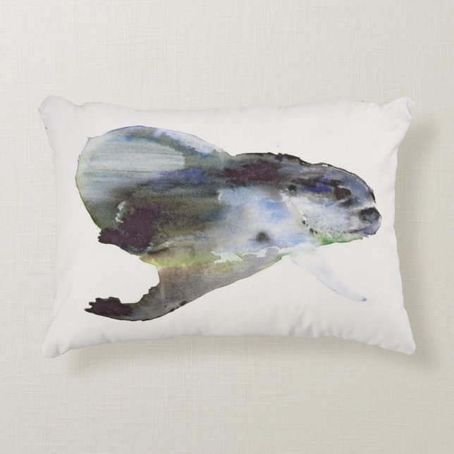 Underwater Decorative Pillow (Front)