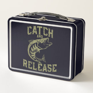 Underwater Delight Metal Lunchbox - Fish Design