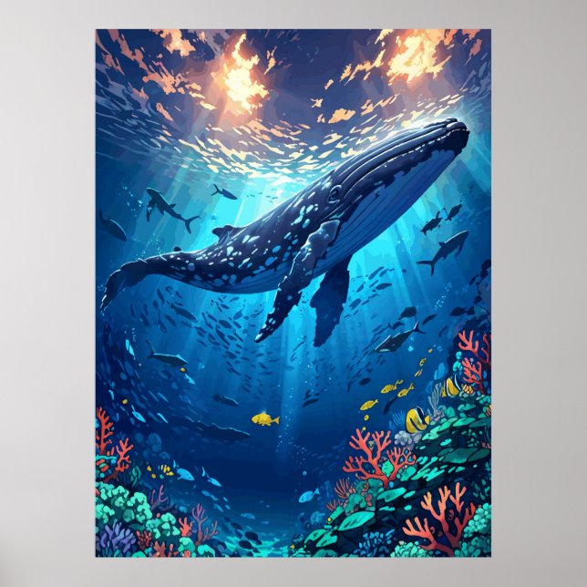 Underwater Ecosystem Poster (Front)