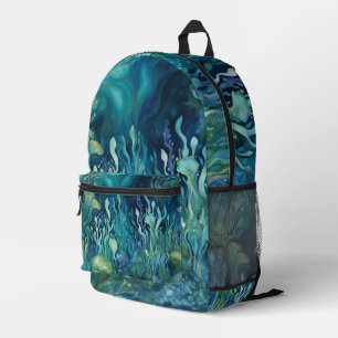 Underwater Fantasy Abstract Backpack
