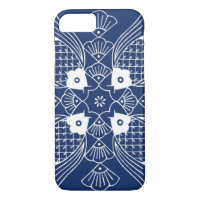 Underwater Fish Design with Blue Background