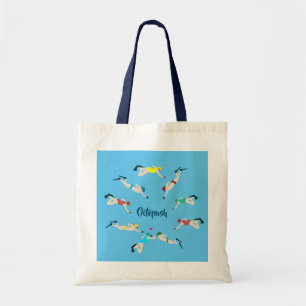 Underwater Hockey Tote Bag