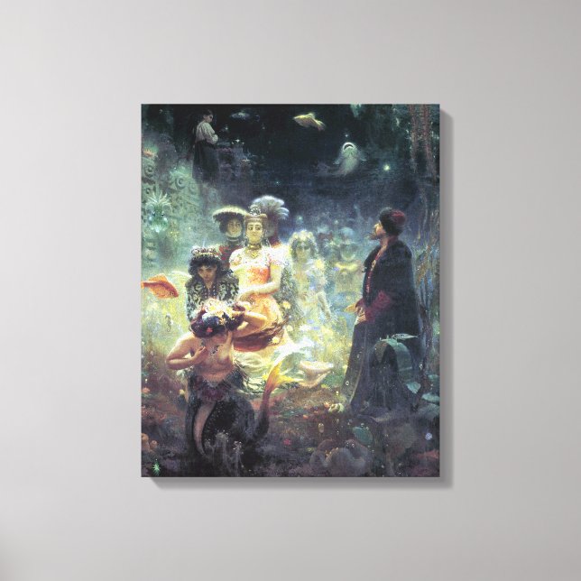 Underwater Kingdom Wrapped Canvas (Front)