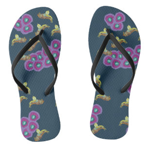 Underwater life flip flops