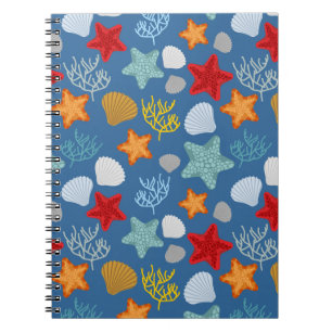 Underwater Life Pattern Notebook