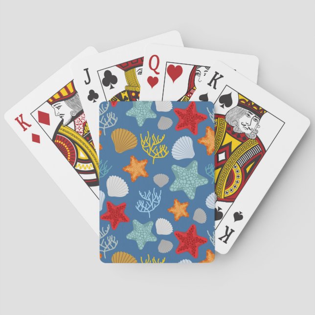 Underwater Life Pattern Playing Cards (Back)