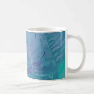 Underwater Magic Unique Colourful Abstract Art Coffee Mug