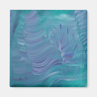 Underwater Magic Unique Colourful Abstract Art Magnet