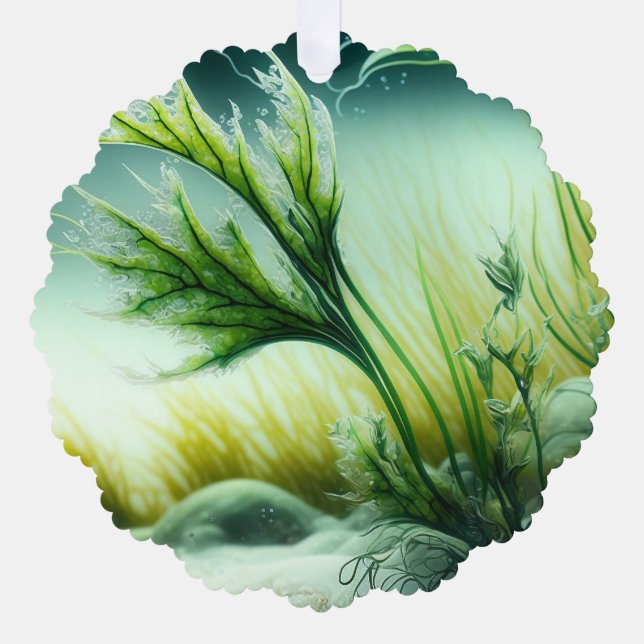 Underwater Majesty Ornament Card (Front)