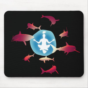 Underwater Meditation Mouse Pad