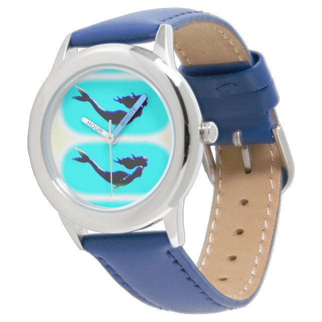 underwater mermaids swimming watch (Angled)