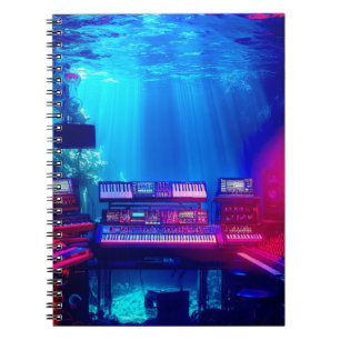 Underwater Music Studio Notebook