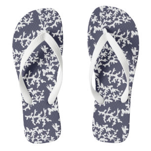 Underwater Ocean Sea Coral Ecosystem Flip Flops