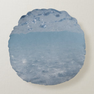 Underwater Ocean Sparkles 1 Round Pillow