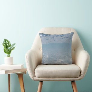 Underwater Ocean Sparkles 1 Throw Pillow