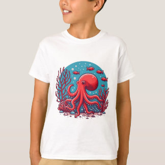 Underwater Octopus Tee